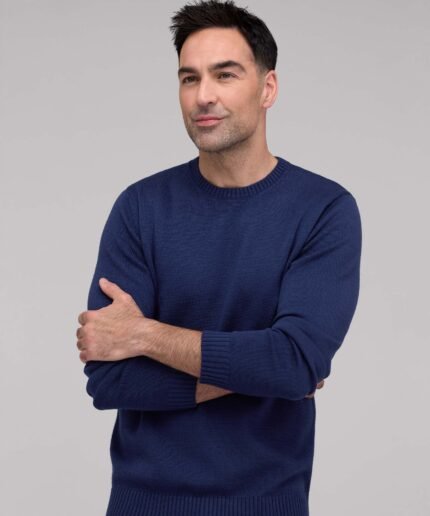 Heritage Knit Sweater - Navy