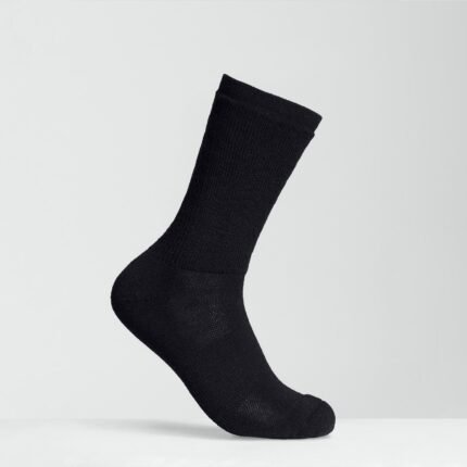Men's All Season Crew Socks - Black